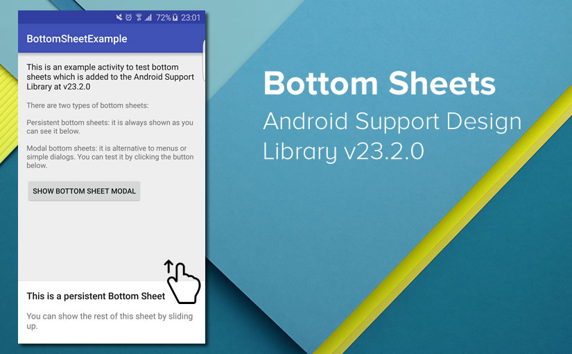 Bottom Sheets in Android